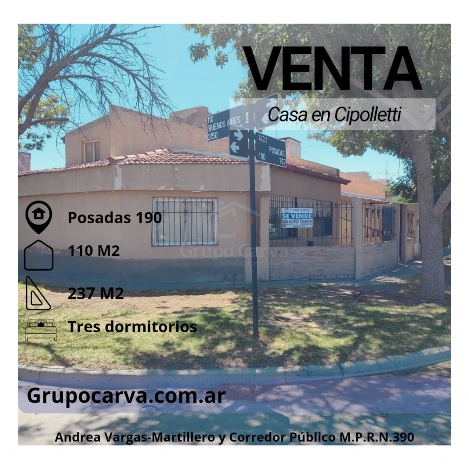 Casa en venta